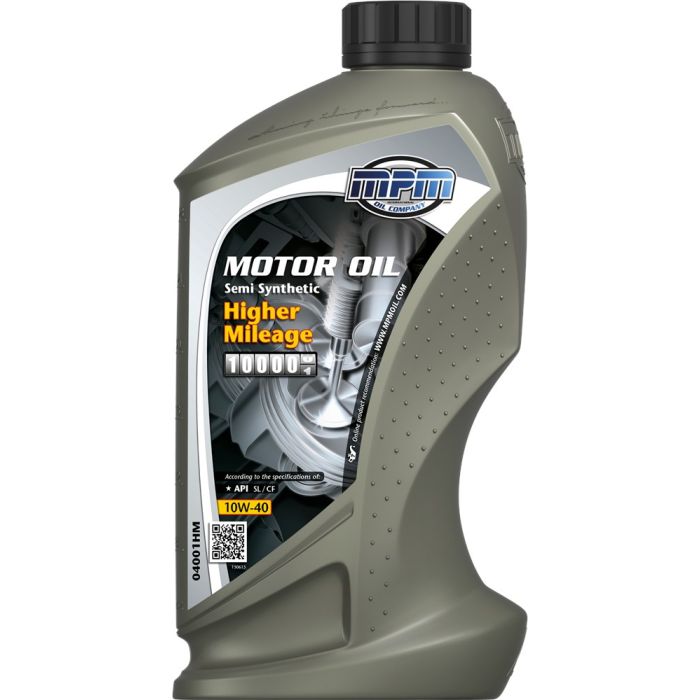 Huile moteur semi-synthétique 10W40 Higher Mileage 1l
